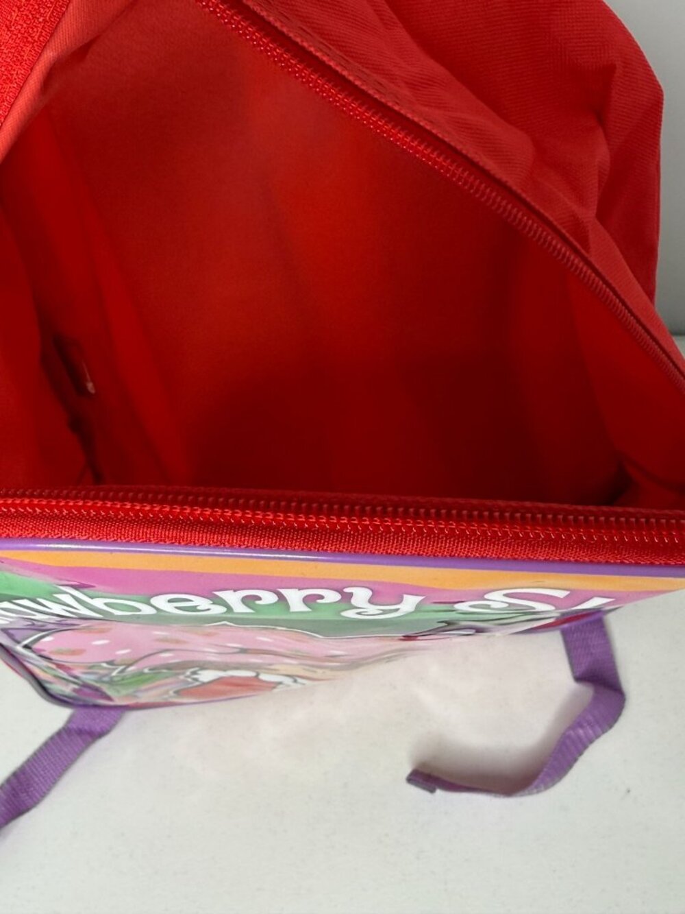 Strawberry Shortcake Backpack Kids School Travel Bag New - Picture 13 of 14